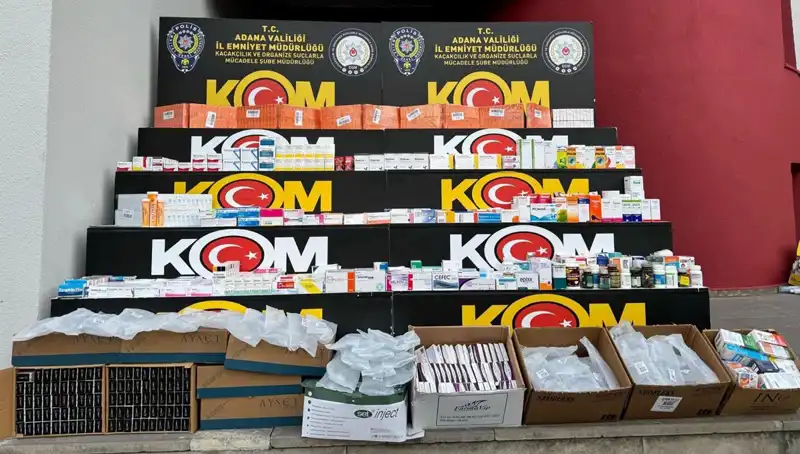 Adana’da Yasa Dışı İlaç Operasyonu: Uyuşturucu Maddeye Geçit Yok!