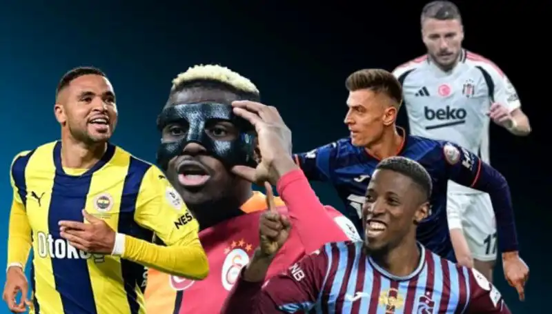 Süper Lig Gol Krallığı Yarışında Zirve Savaşçıları: Osimhen, Banza ve En-Nesyri'nin Performansı
