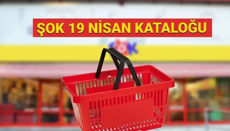 19 Nisan ŞOK Aktüel Kataloğu ile Evdeki İhtiyaçlarınızı Karşılayın!