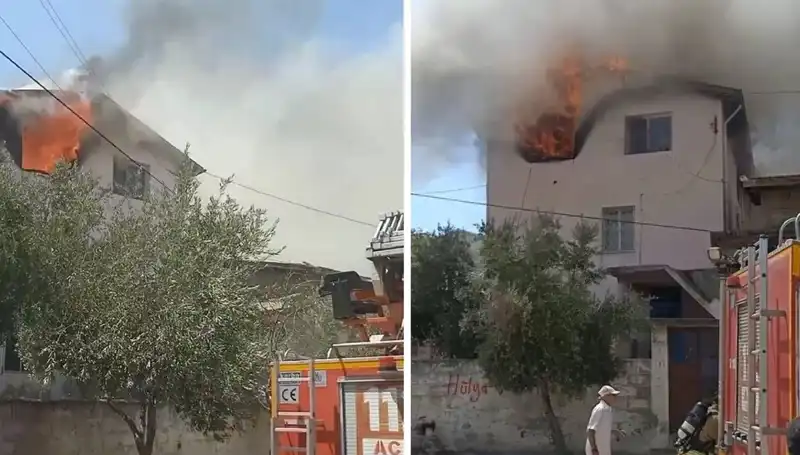 Hatay'da Korkunç Yangın: Üç Yaşındaki Çocuk Hastaneye Kaldırıldı