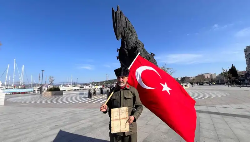 İstanbul'dan Çanakkale'ye 7 Yıldır Şehitler İçin Yürüyüş Devam Ediyor