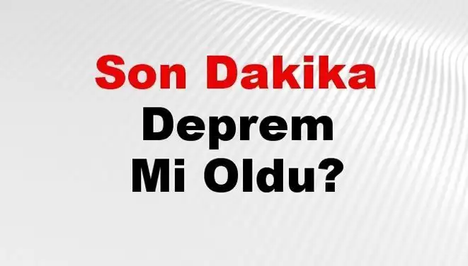 Konya'da Beklenmedik Deprem: Ayrıntılar ve İlk İzlenimler
