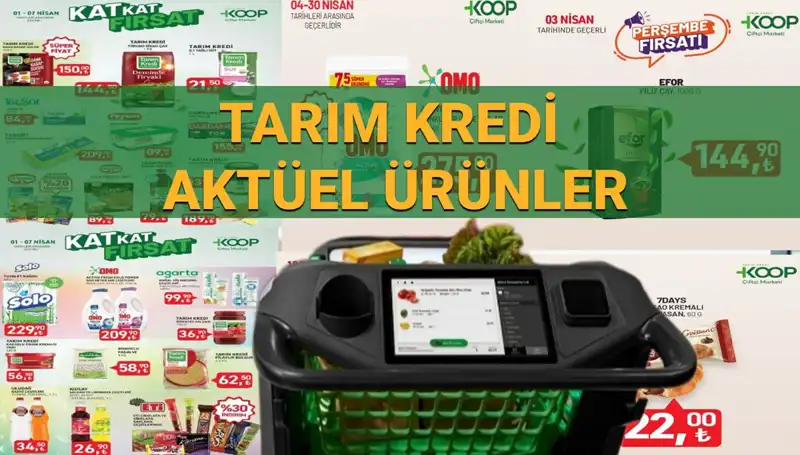 Tarım Kredi Kooperatifi Marketleri'nde Nisan İndirimleriyle Tasarruf Dönemi Başlıyor!