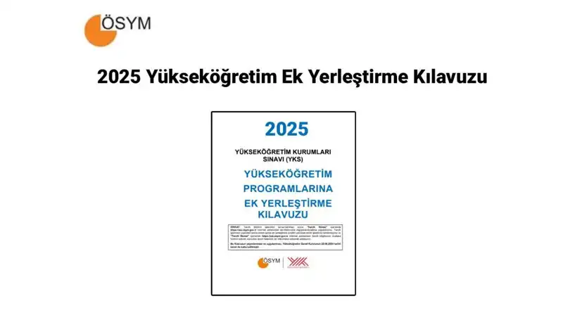 2025 Yükseköğretim Ek Yerleştirme Rehberi: Tüm Bilgiler Burada!