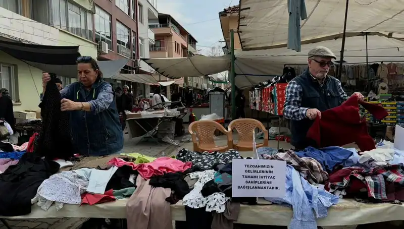 İhtiyaç Sahipleri İçin Kurulan "İyilik Tezgahı" Uygulaması Heyecan Yarattı