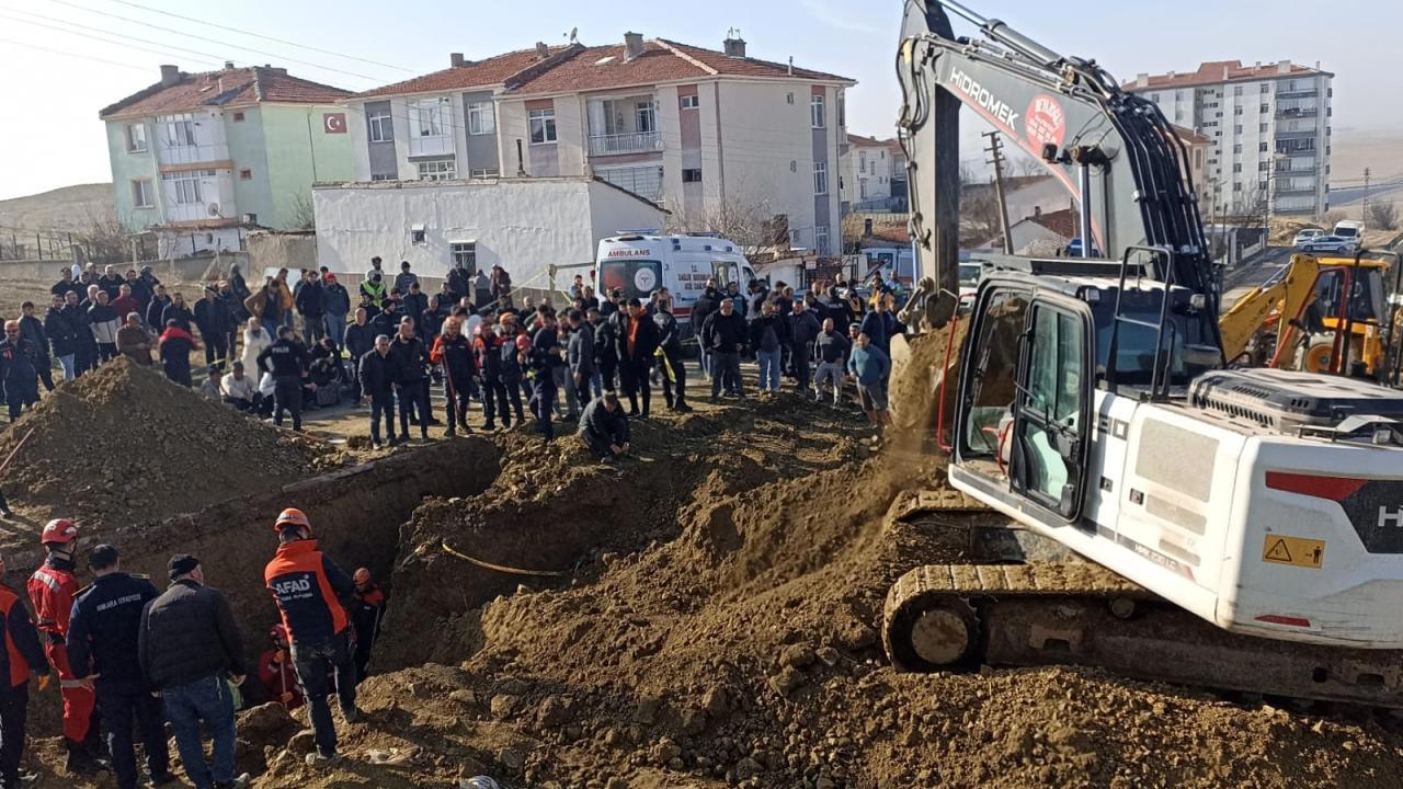 Ankara'da İnşaatta Göçük: 2 İşçi Yaşamını Yitirdi