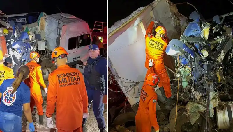 Brezilya'da Faciaya Yol Açan Otobüs Kazası: 11 Can Gitti, 45 Yaralı
