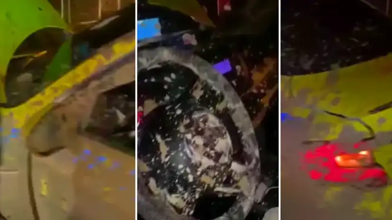 İstanbul'da Takside Şok Olay: Araç Saplandı, Yolcular Kaçtı!